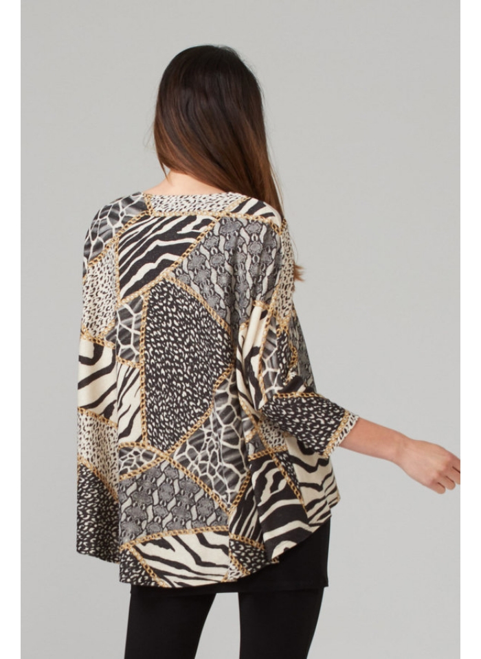 Joseph Ribkoff, Tunika w zwierzęcy motyw