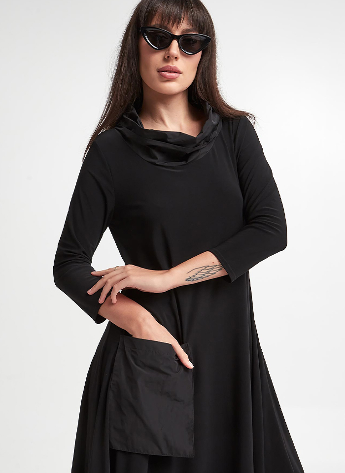 Joseph Ribkoff 241206 Casualowa sukienka o asymetrycznym kroju 2 kolory,