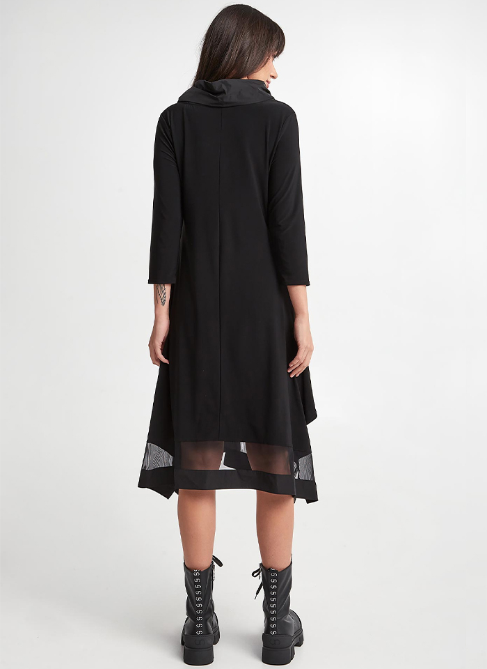 Joseph Ribkoff 241206 Casualowa sukienka o asymetrycznym kroju 2 kolory,