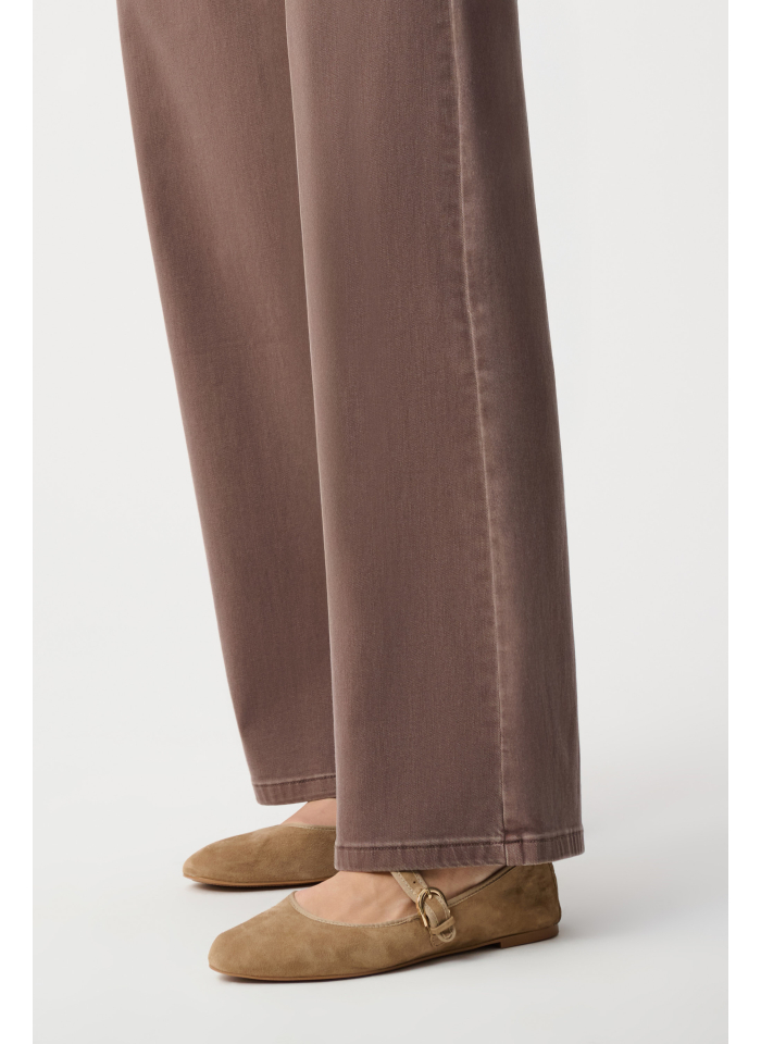 Joseph Ribkoff 251968 Spodnie jasno brązowe wide leg