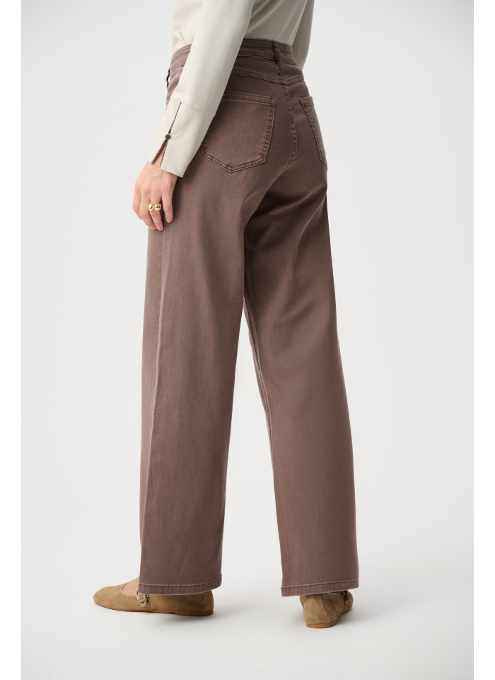 Joseph Ribkoff 251968 Spodnie jasno brązowe wide leg