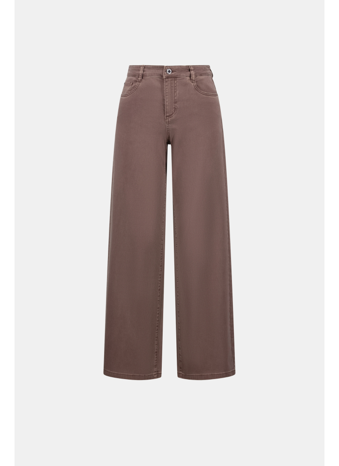 Joseph Ribkoff 251968 Spodnie jasno brązowe wide leg