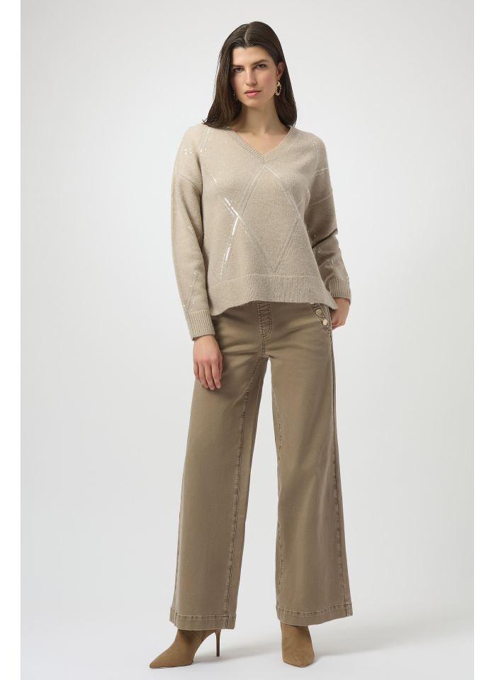 Joseph Ribkoff 254919 Spodnie z szeroką nogawką 2 kolory