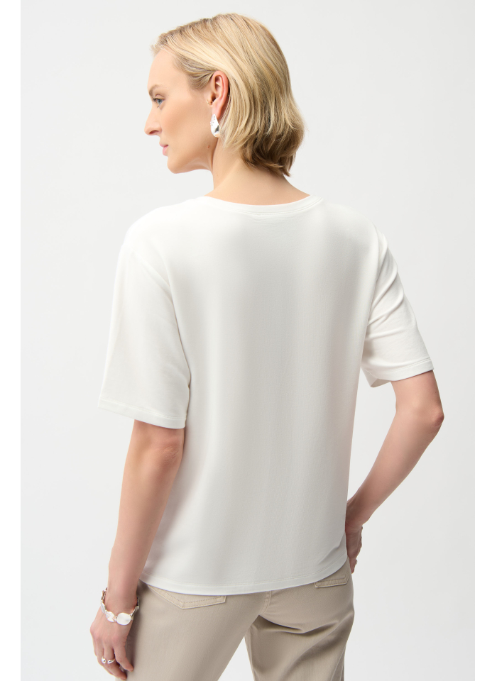 Joseph Ribkoff 261967 Bluzka z krótkim rękawem.