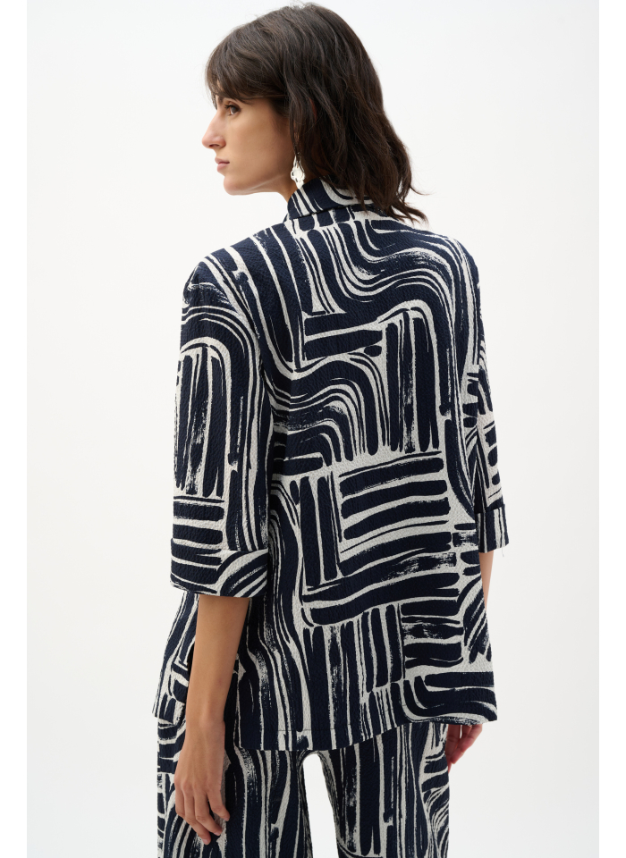 Joseph Ribkoff 262165,262166 Letni garnitur o luźnym kroju.