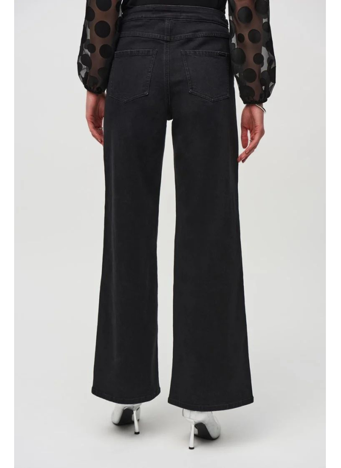 Joseph Ribkoff 244947 Spodnie typu jeans z szeroka nogawką