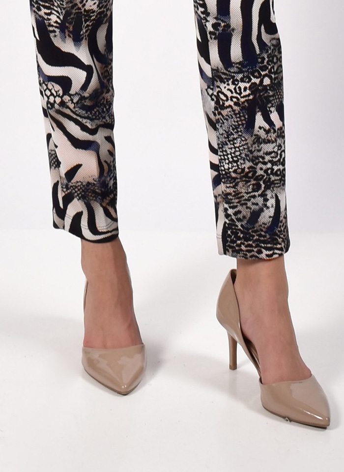 Frank Lyman, Spodnie w zwierzęcy print.