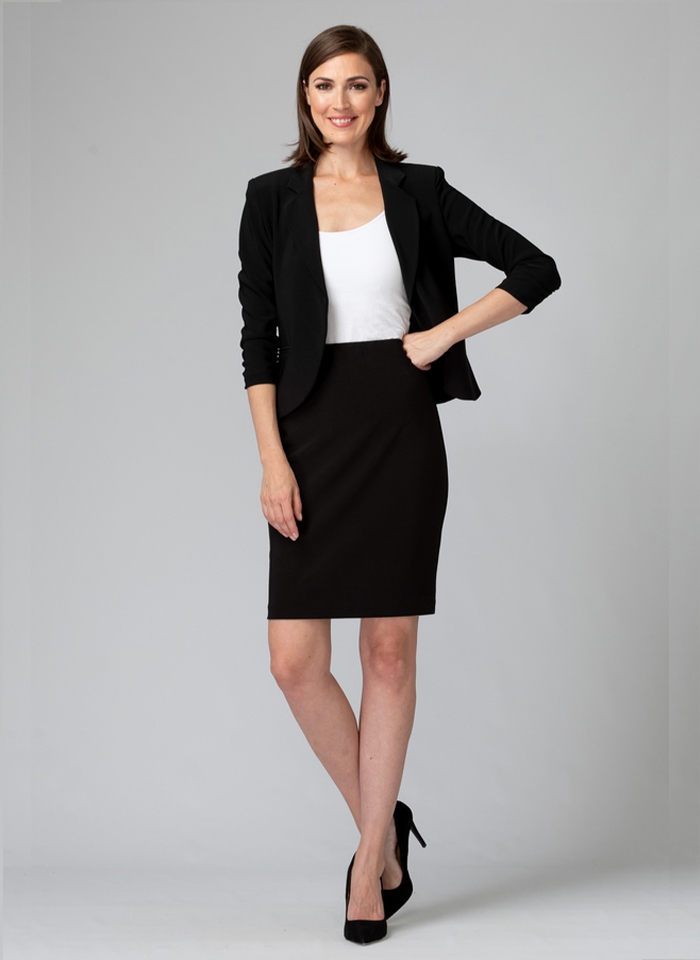 Joseph Ribkoff, Krótki żakiet, bez zapięcia.