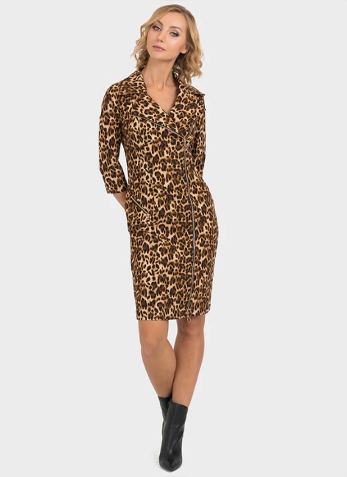 Joseph Ribkoff, Sukienka zapinana na skośny zamek.