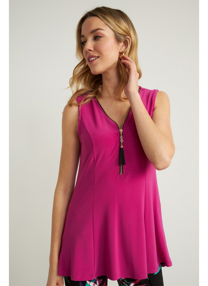 Joseph Ribkoff. Elegancka bluzka bez rękawów, 2 kolory