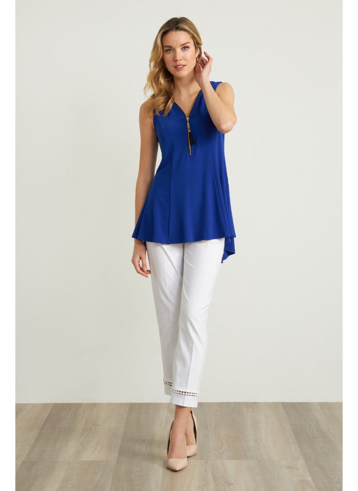 Joseph Ribkoff. Elegancka bluzka bez rękawów, 2 kolory