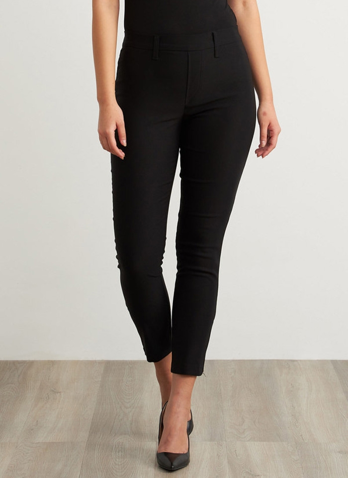 Joseph Ribkoff, klasyczne czarne spodnie,