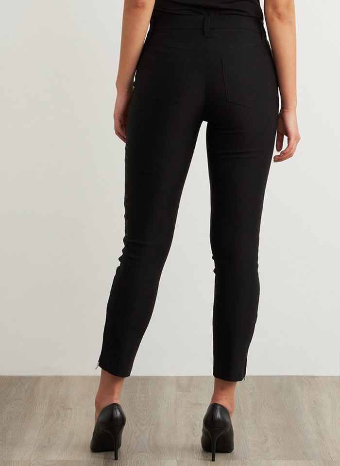 Joseph Ribkoff, klasyczne czarne spodnie,