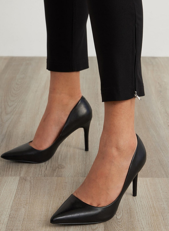 Joseph Ribkoff, klasyczne czarne spodnie,