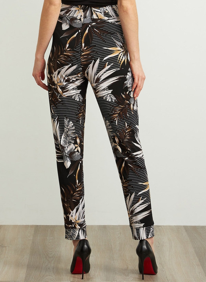 Joseph Ribkoff, Spodnie w tropikalny wzór.