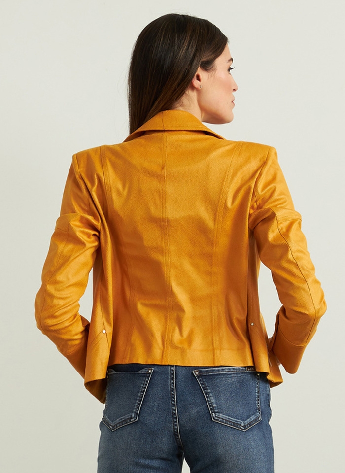 Joseph Ribkoff. Żakiet w stylu motocyklowym.