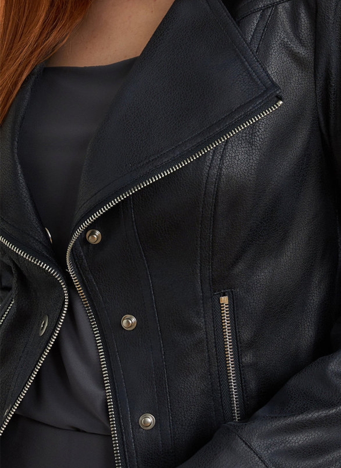 Joseph Ribkoff. Żakiet w stylu motocyklowym.