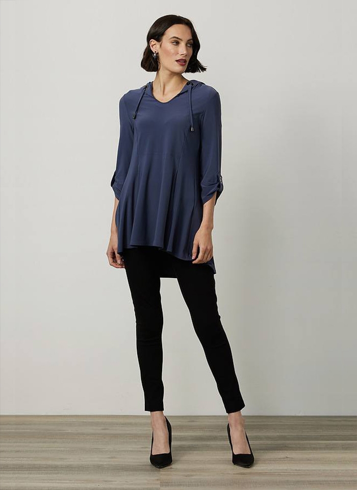 Joseph Ribkoff, Tunika w sportowym stylu z kapturem.