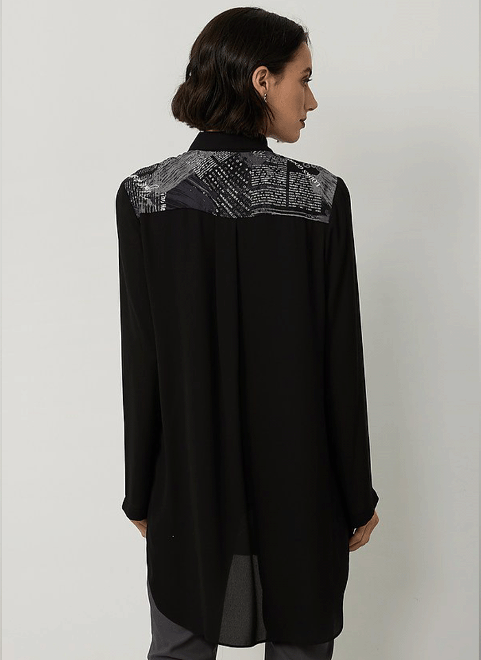 Joseph Ribkoff, Koszula z graficznym printem.