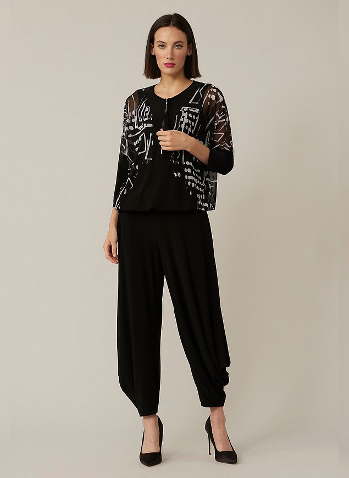 Joseph Ribkoff. Sportowa bluza typu kangurka