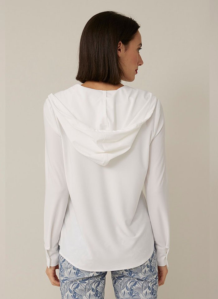 Joseph Ribkoff, Koszula w sportowym stylu z kapturem,