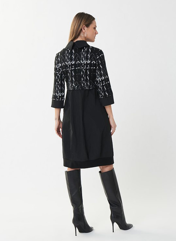 Joseph Ribkoff, Sukienka w kratę.