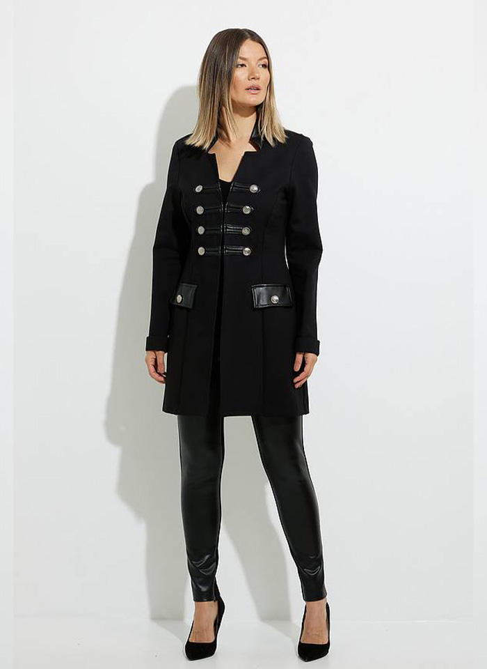 Joseph Ribkoff. Długi żakiet z ozdobnymi guzikami.