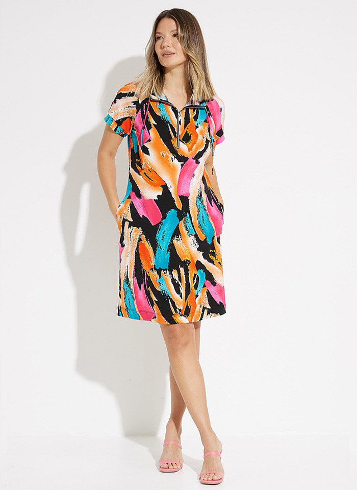 Joseph Ribkoff, Sportowa sukienka z kapturkiem.