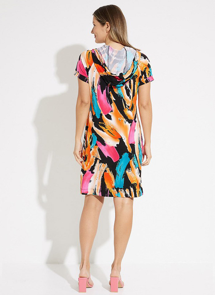 Joseph Ribkoff, Sportowa sukienka z kapturkiem.