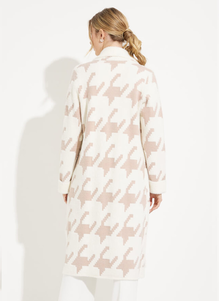 Joseph Ribkoff, Długi dzianinowy płaszcz.