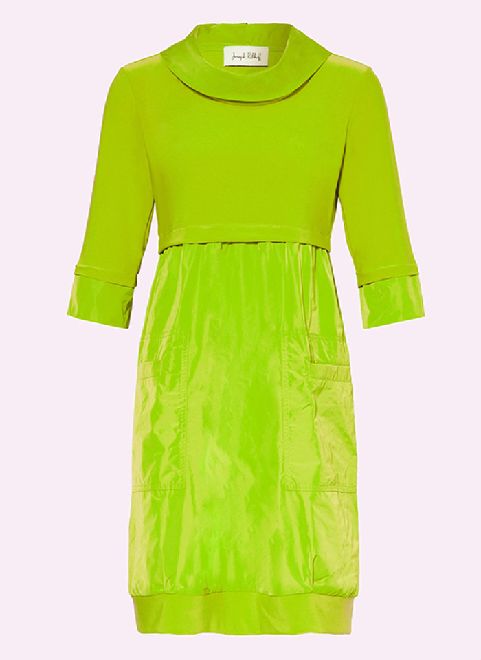 Joseph Ribkoff 173444 Sukienka o luźnym kroju z łączonych tkanin 3 kolory.