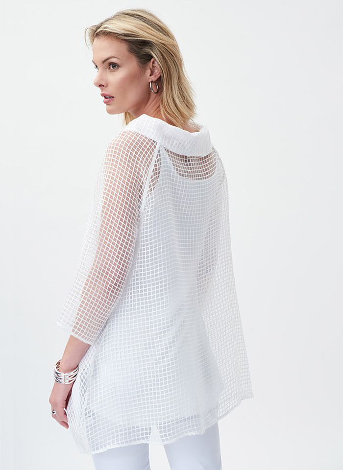 Joseph Ribkoff, Biała bluzka - top w komplecie.