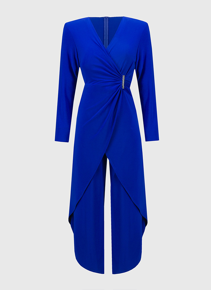 Joseph Ribkoff 244155 Elegancki kombinezon z zakładanym dekoltem