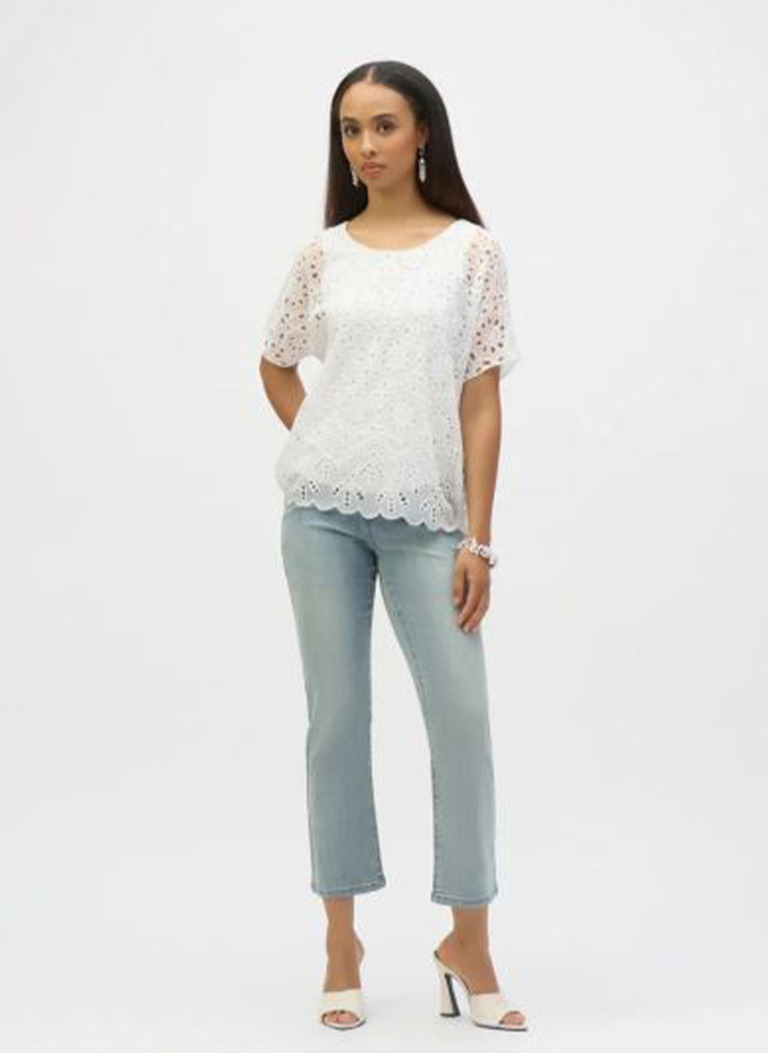 Joseph Ribkoff 252926 Spodnie typu jeans w błękitnym kolorze