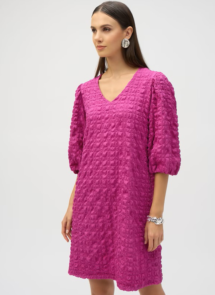 Joseph Ribkoff 252195 Sukienka w kolorze orchidei w kształcie literki A