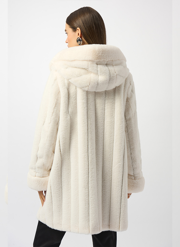 Joseph Ribkoff 253926 Kremowy dwustronny płaszcz