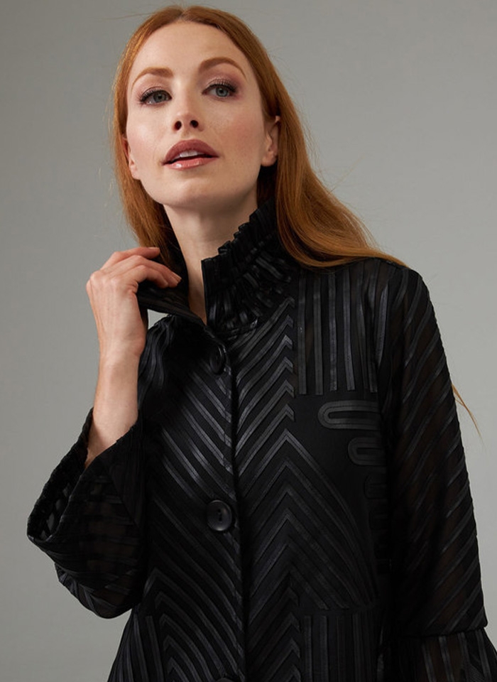 Joseph Ribkoff, Czarny  żakiet zapinany na guziki