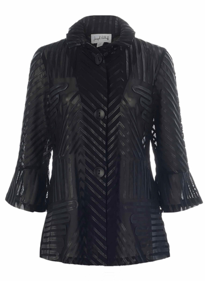 Joseph Ribkoff, Czarny  żakiet zapinany na guziki