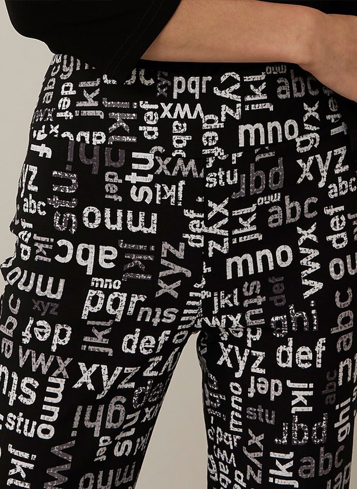 Joseph Ribkoff, Spodnie w biały wzór.