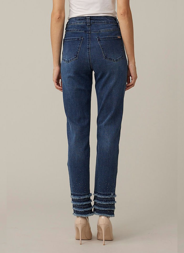 Joseph Ribkoff, Dżinsowe spodnie ze zdobieniem