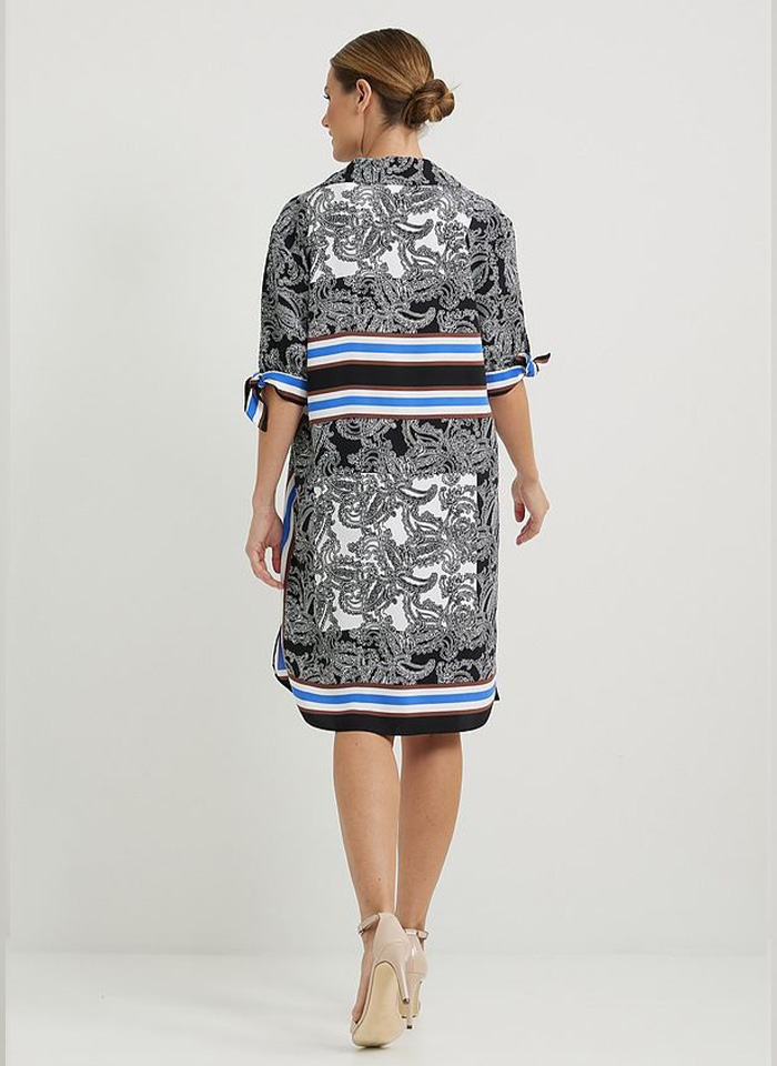 Joseph Ribkoff, Sukienka w orientalny wzór w nowoczesnym wydaniu.
