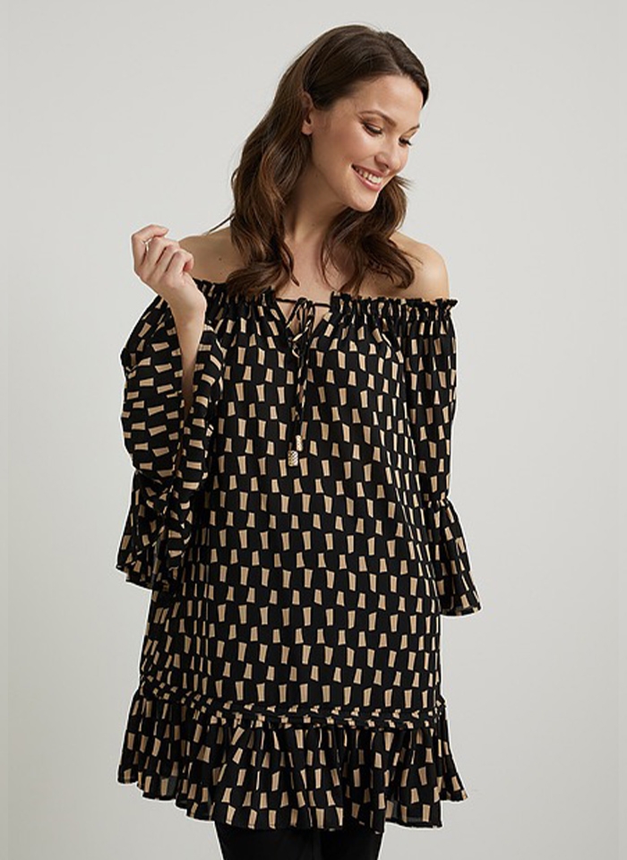 Joseph Ribkoff . Tunika w hiszpańskim stylu.