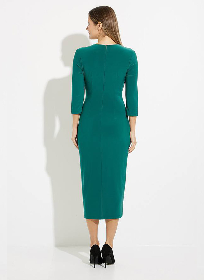 Joseph Ribkoff 223121 Sukienka ze złotą klamrą 3 kolory