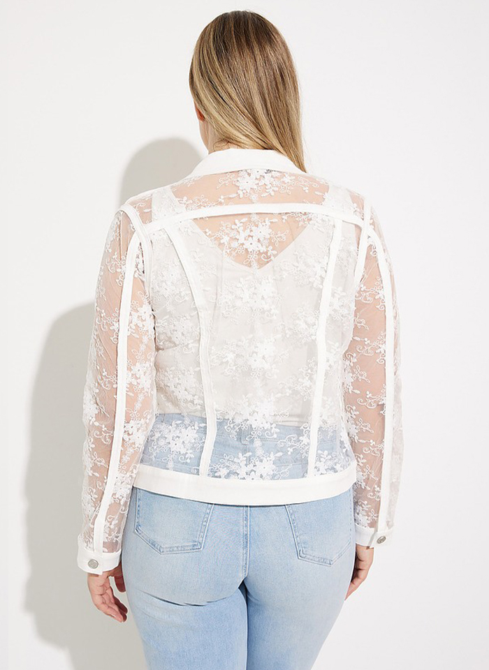 Joseph Ribkoff, Koronkowa kurtka typu katana.